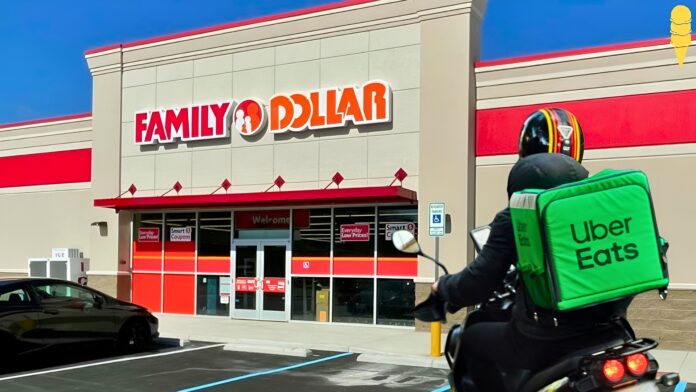 Lecciones de la alianza entre Family Dollar y Uber Eats