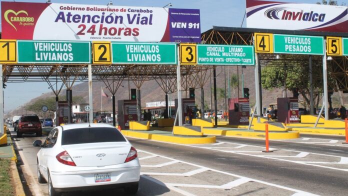 Peajes en Venezuela Sin Cobro - El Financiero